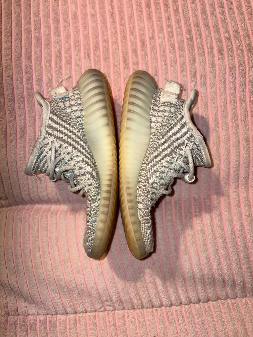 Adidas Yeezy Boost 350 V2 Infant/Toddler Static Grey Sneakers Size 8C